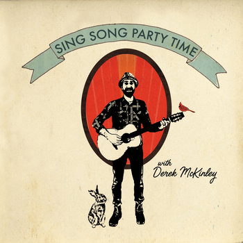 Derek McKinley - Folk performer with vintage styling and acoustic guitar for Sing Song Party Time